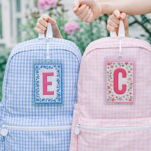 Pink Floral Letter L Wall Decor